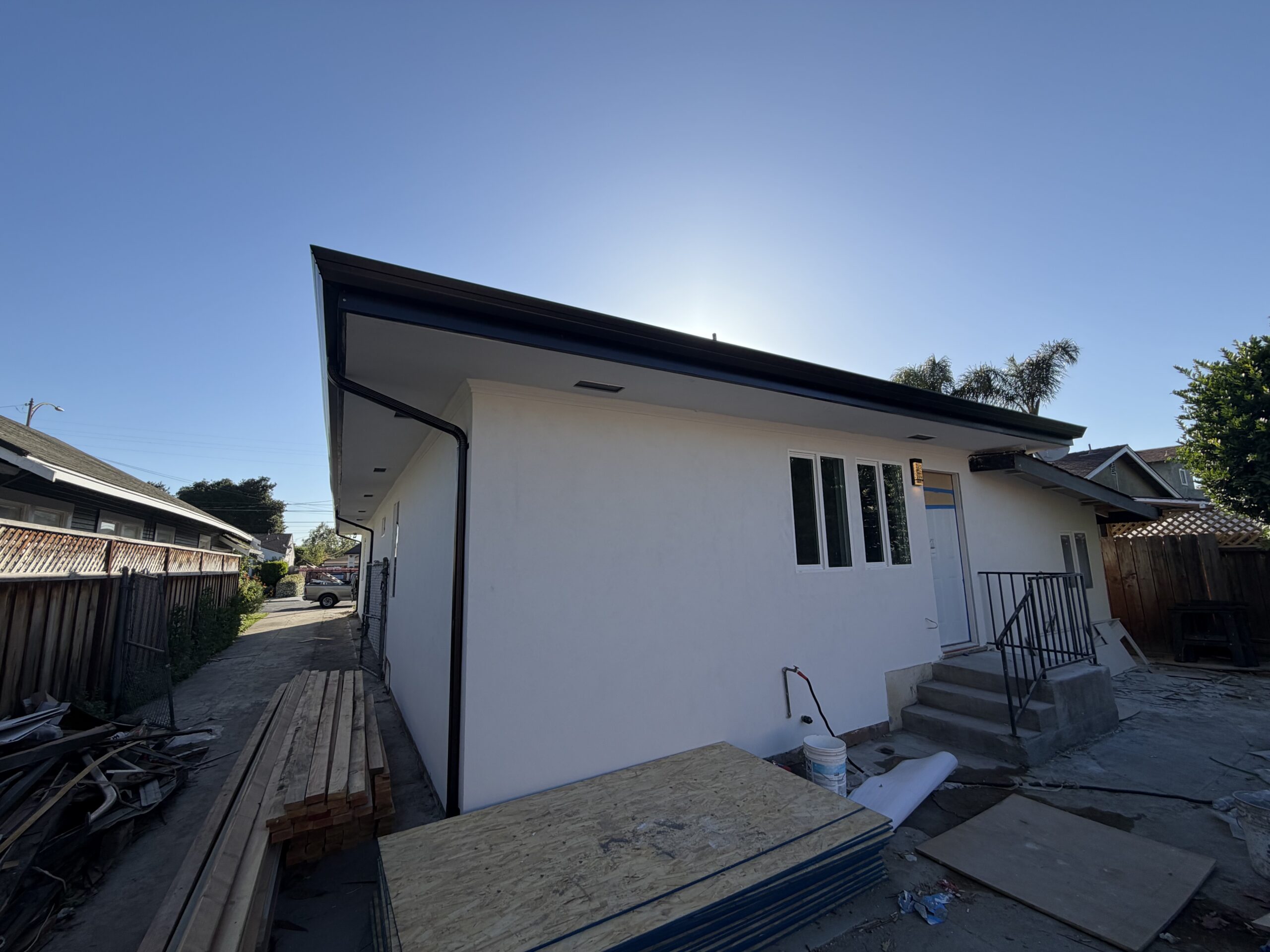 New roof installation in progress on Bay Area home by LAAC Roofing Services